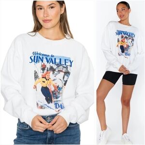 New Show Me Your Mumu Stanley Graphic Oversized Long Sleeves Sweatshirt‎ S/M